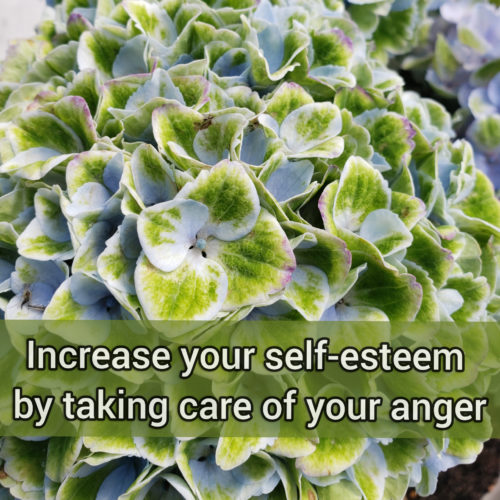 Increase your self-esteem by taking care of your anger