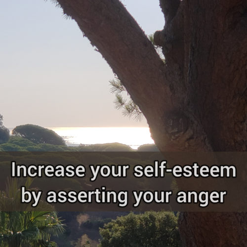 Increase your self-esteem by asserting your anger