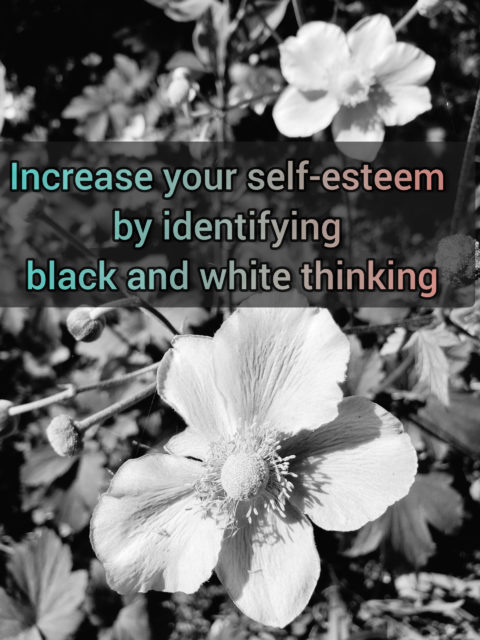 Increase your self-esteem by identifying black and white thinking - Splitting