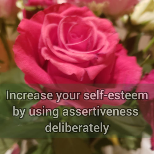 Increase your self-esteem by being more assertive