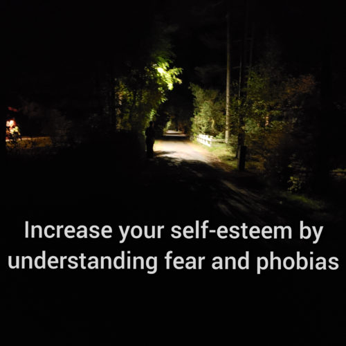 Increase your self-esteem by understanding fear and phobias