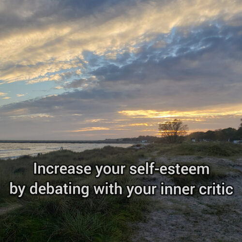 Increase your self-esteem by debating with your inner critic