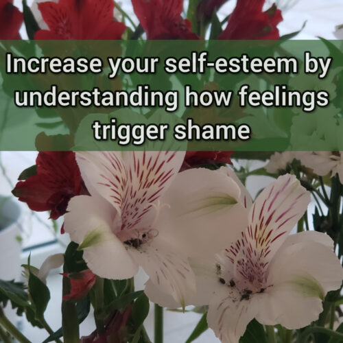 Increase your self-esteem by understanding how feelings trigger shame