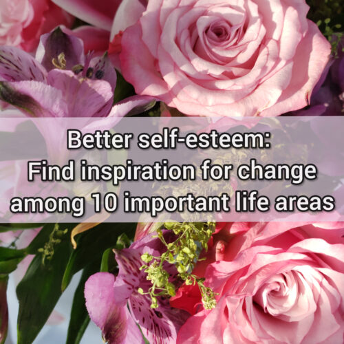 Better self-esteem: Find inspiration for change among 10 important life areas